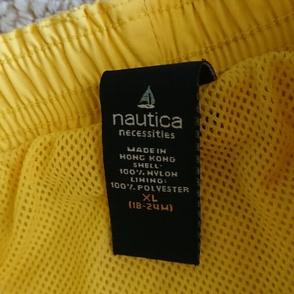 Nautica yellow Swim Trunks 18-24M - Picture 6 of 8